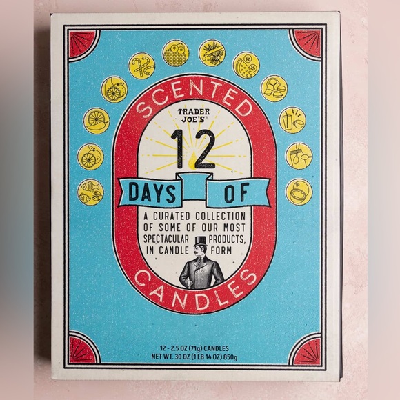 Trader Joe's 12 Days of Candles 2024 NEW